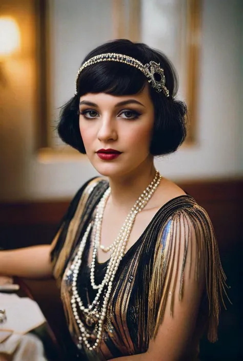 (((1920s flapper girl)))(Federal Reserve Bank Governor's mansion party)BREAK(opulence intrigue lush lavish luxury)BREAK(film pho...