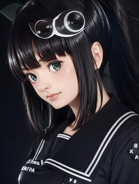 score_9,source_anime,realistic,8k,absurdres,unity 8k wallpaper,(beautiful detailed eyes:1.6),extremely detailed face,clear color,(perfect hands,perfect anatomy),(dynamic angle and pose:1.3),best angle,(1girl, solo:1.5),smooth,simple BREAK
steamdeck,twintails BREAK
black dress,sailor dress,long sleeves,thighhighs,,full body,<lora:consolegirls_steamdeck_ponyXL-000012:1>