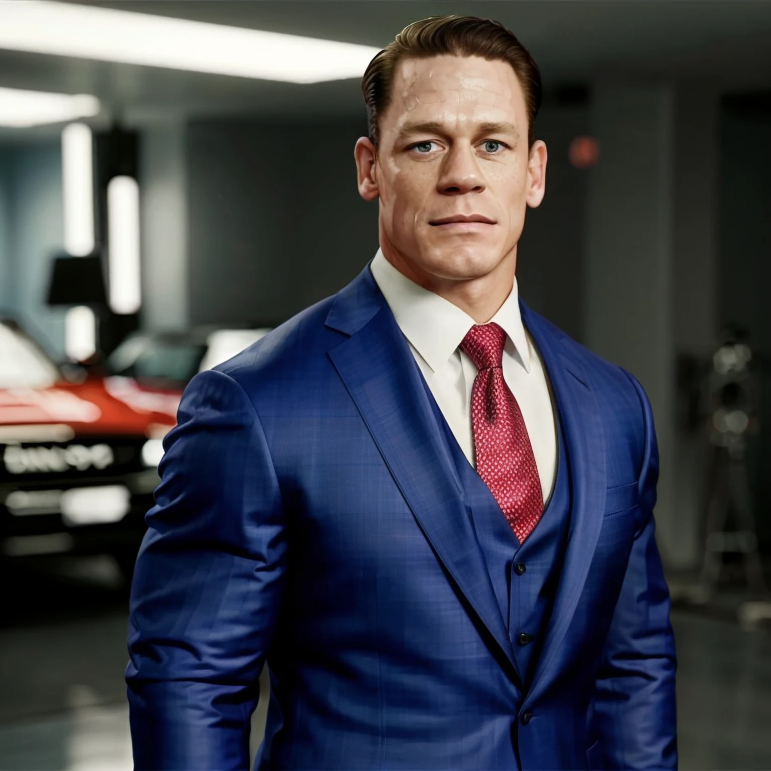 1man, John Cena,(suit),whole body,looking at viewer,raw photo, photorealistic, best quality, masterpiece, illustration, extremely detailed ,CGI ,unity ,8k wallpaper, masterpiece,best quality,official art, extremely detailed CG unity 8k wallpaper, absurdres, incredibly absurdres, huge filesize, ultra-detailed, highres, extremely detailed,
