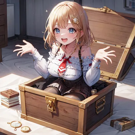 Treasure Chest Gift / Concept/ Pose/ by YeiyeiArt
