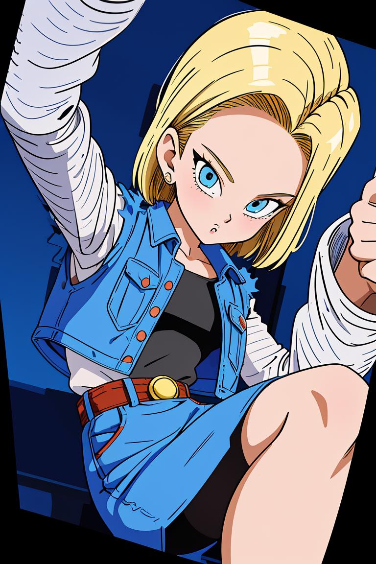 Dragon Ball Z Android 18 - SeaArt AI Model