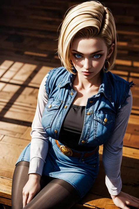 (ultra realistic,32k, masterpiece:1.2),(high detailed skin:1.1),( high quality:1.1),
<lora:DBZ_Android18_v1:0.8>android 18, 1gir...