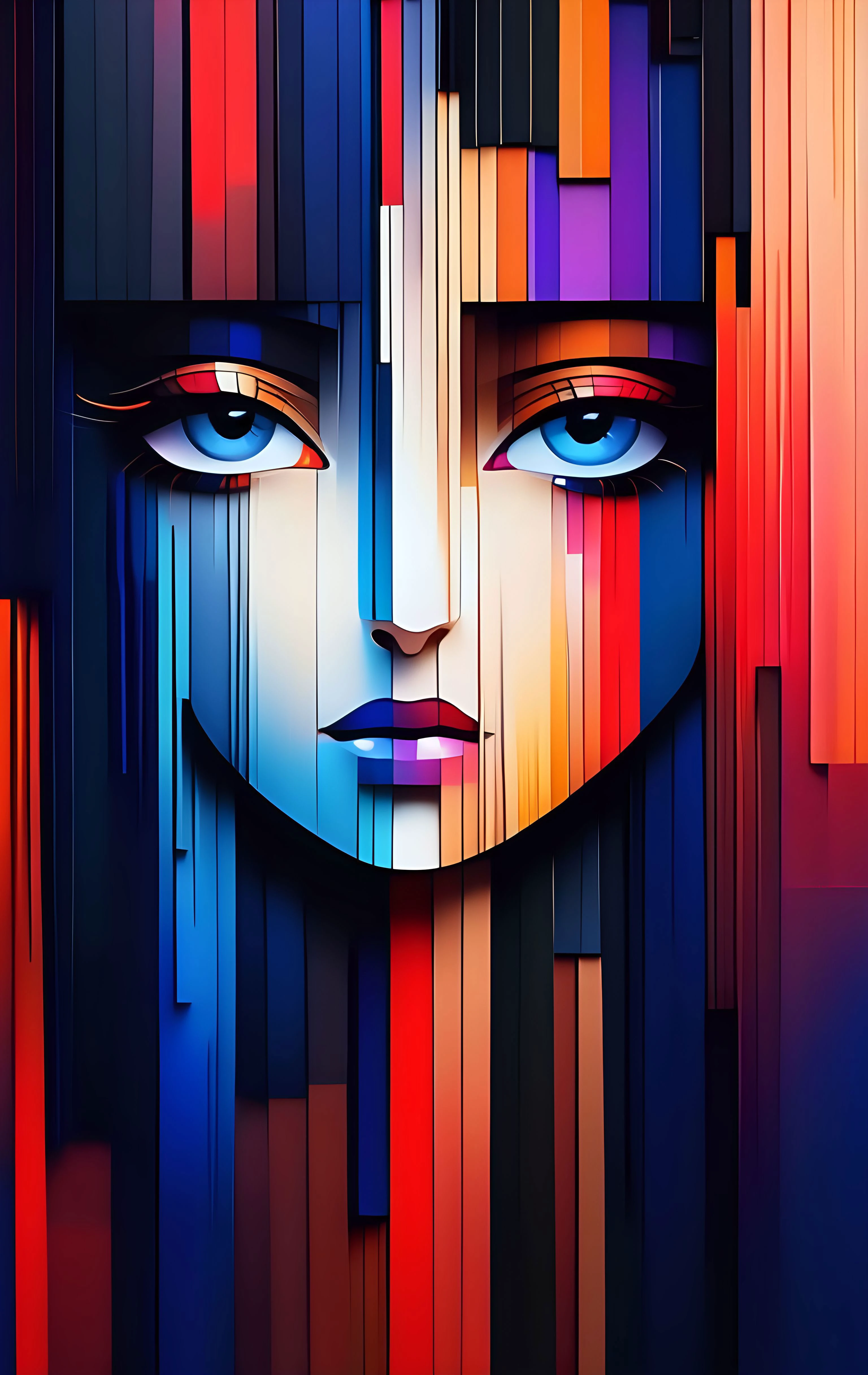 abstract style by Aliza Razell and Pierre Soulages,
Ultra High Resolution, wallpaper, 8K,Rich texture details, hyper detailed, detailed eyes, detailed background, dramatic angle,  . non-representational, colors and shapes, expression of feelings, imaginative, highly detailed