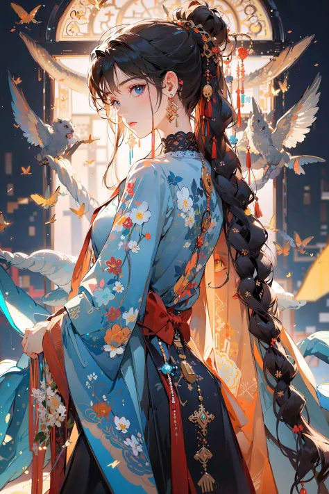 ,(Masterpiece:1.2, high quality), (pixiv:1.4),Gongbi painting of the Song Dynasty
<lora:Chinese style_20230607154437-000017:0.8>