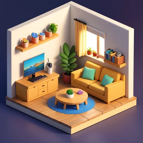 3d room blender