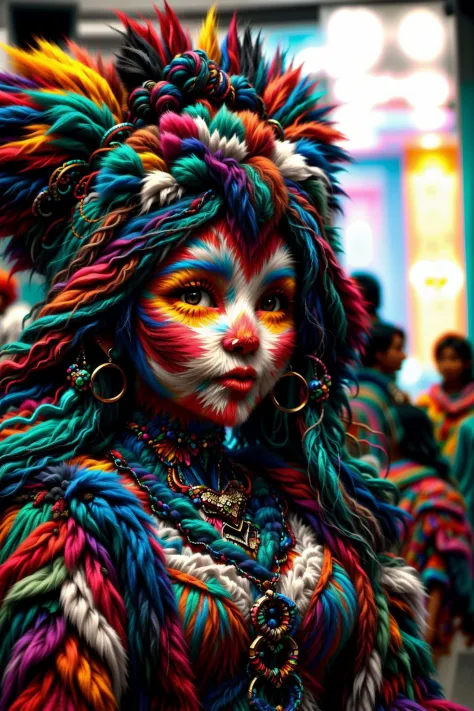 martius_fuzz woman, colorful, medium shot, from the front <lora:martius_fuzz:1> <lora:add_detail:0.5> <lora:fashion:0.5> <lora:C...