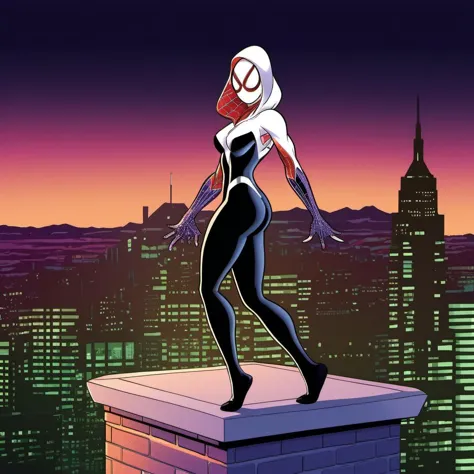 Spider-Gwen - SDXL Realistic & Comics