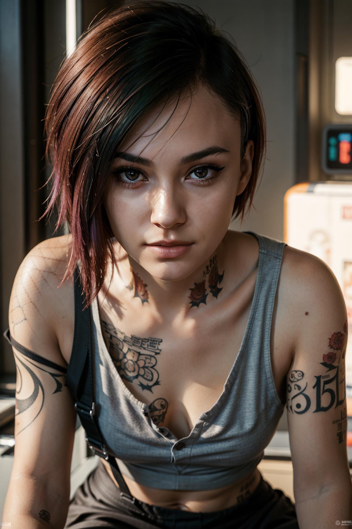 Judy Alvarez - Cyberpunk 2077 - SeaArt AI Model