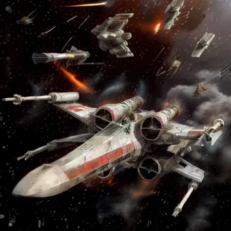 X-wing Star wars LoRa