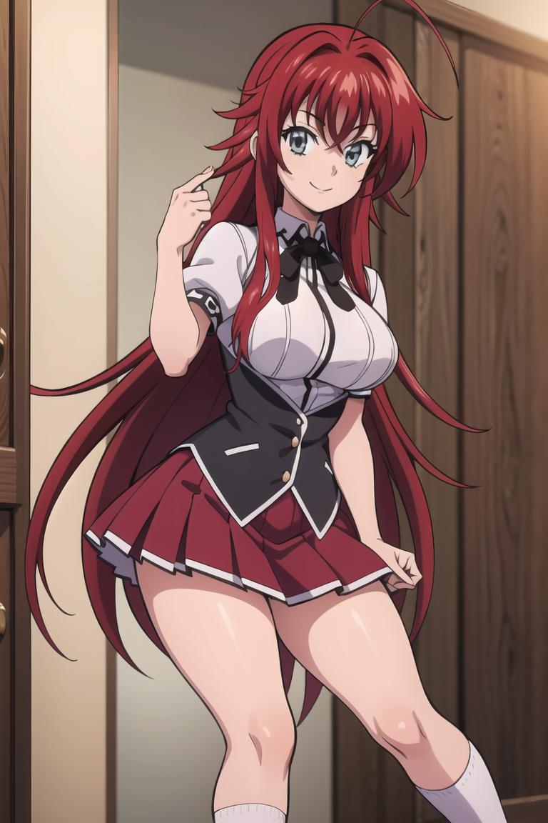 Ensino Médio Dxd, Rias Gremory, 1 garota, (((a criança))), olhos azuis -  SeaArt AI