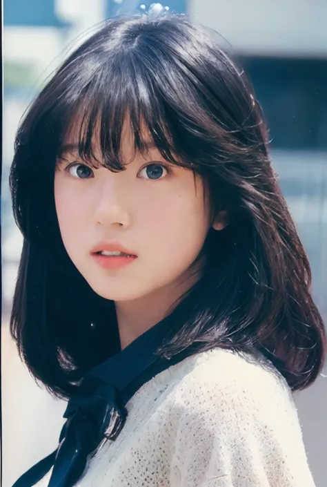 80s Japanese Idol Hairstyle ( Akina Nakamori )