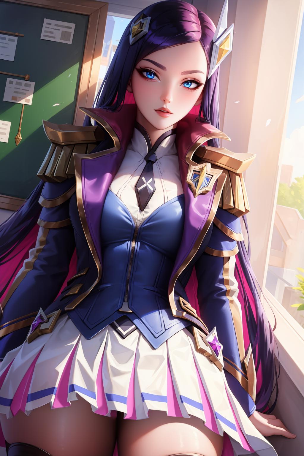 Battle Academia Caitlyn | League of Legends - SeaArt AI Model