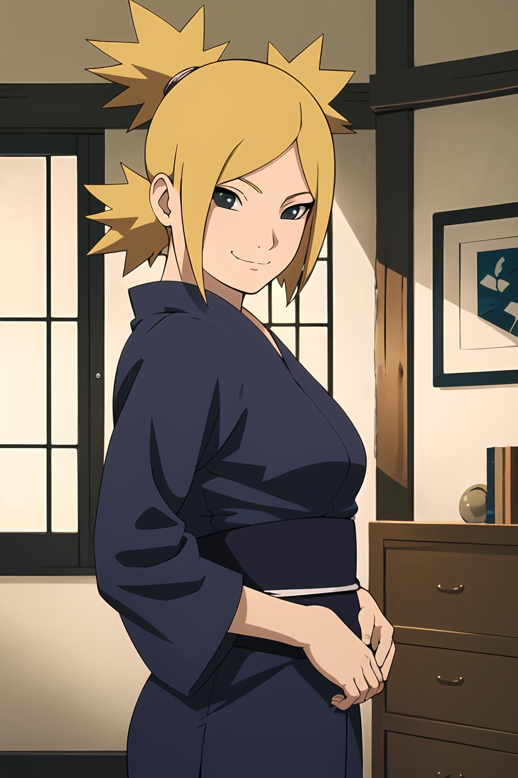 T5un4D3， Marc， 1girll， Tsunade， Japanese clothes， obi strip， jaket - SeaArt  AI