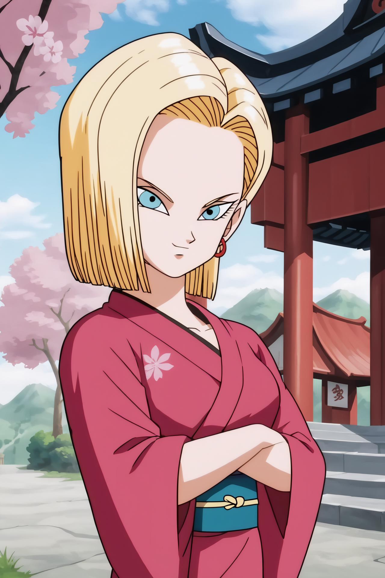 Android 18 - Dragon Ball Z - SeaArt AI Model