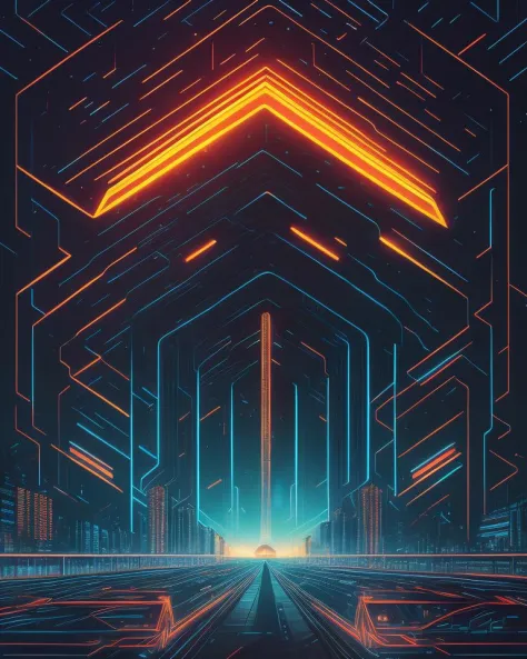 Cyberpunk, extremely detailed painting, beautiful glowing, centered, symmetry, painted, intricate volumetric lighting, beautiful...