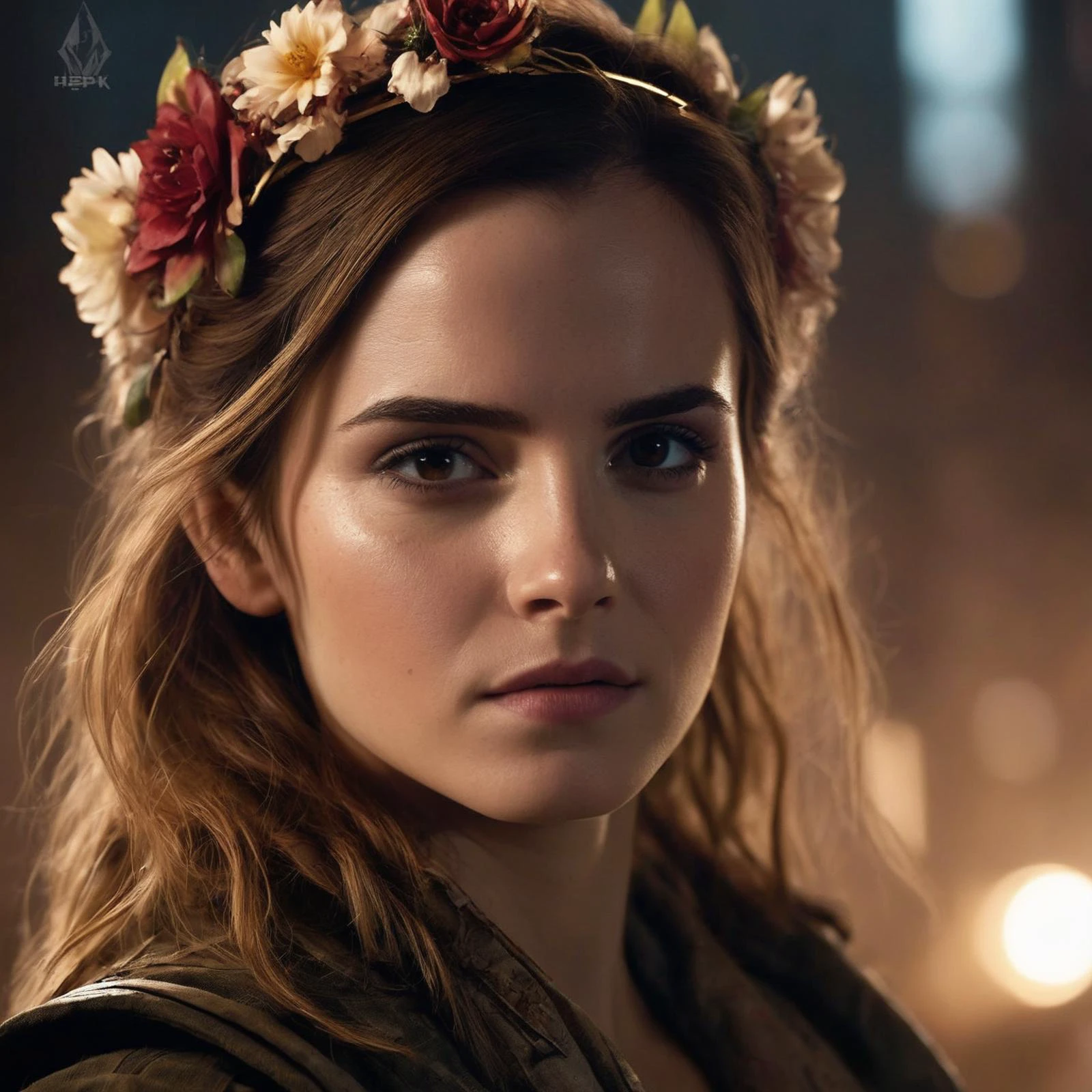 cinematic photo portrait of a gorgeous  ((ohwx woman)) princesse, dynamic lighting, in the style of Jean-Baptiste Monge, dark ambiance, ink slpatters, flowers, realistic, sharp focus, illustration, octane render, unreal engine, 8k, high resolution, trending on artstation, sharp focus, studio photo, intricate details, highly detailed, by greg rutkowski, sharp focus, emitting diodes, smoke, artillery, sparks, racks, system unit, motherboard, by pascal blanche rutkowski repin artstation hyperrealism painting concept art of detailed character design matte painting, 4 k resolution blade runner . 35mm photograph, film, bokeh, professional, 4k, highly detailed