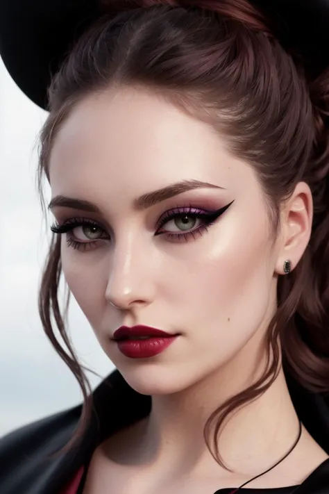 elsiehewitt:0.99,((detailed eyes, beautiful eyes, detailed face, beautiful face):1.2), ((red lipstick, blush, pale skin)), , pho...