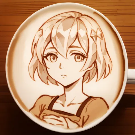 score_9, score_8_up, score_7_up, source_anime, latteart, latte art, cup, coffee, food focus, mug, still life, <lora:latteart_xlp...