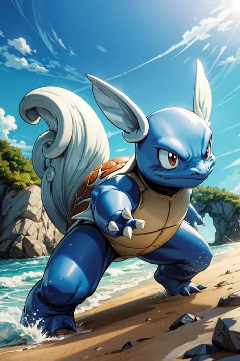 Wartortle (Pokemon) (Pokedex #0008) - SeaArt AI Model