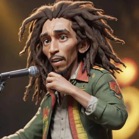 3D cinematic film.(Bob Marley:2.0) 50 years old (caricature:0.2).  bokeh, professional, 4k, highly detailed <lora:SamaritanEsdxl...