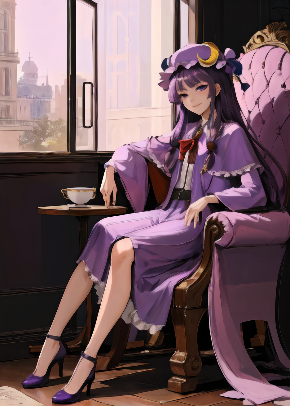 Patchouli Knowledge | Touhou Project - SeaArt AI Model