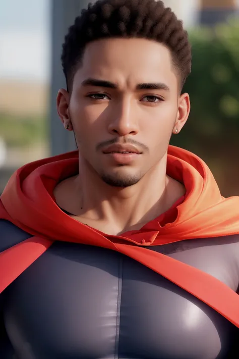 masterpiece, best quality, ultra high res, (photorealistic:1.8), unreal_engine, photograph, realistic_skin_texture, (Cape Verdean men:1.8), solo, ultra face detailed, outdoors