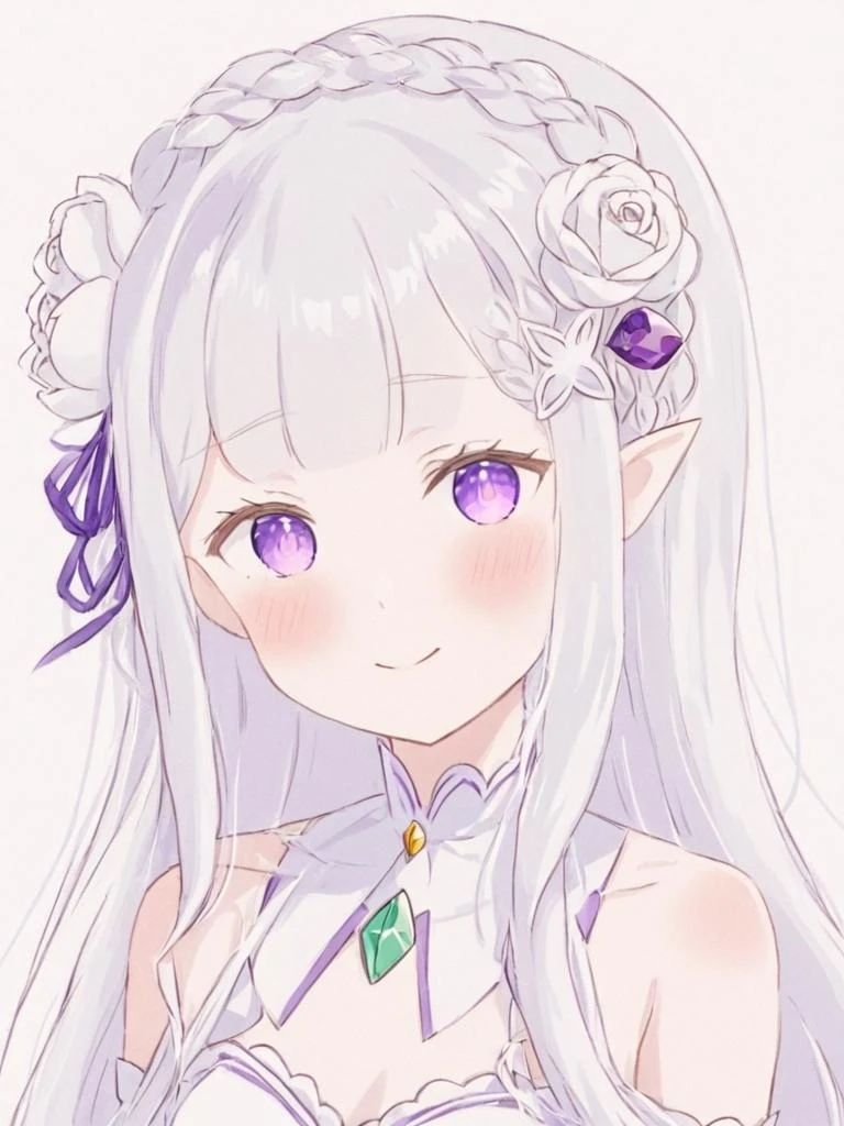 Emilia(Re:Zero) XL 爱蜜莉雅-从 零开始的异世界生活 - SeaArt AI модель