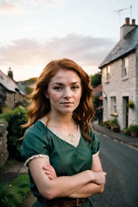 In a picturesque Irish village, there's Keeva O'Cannon, a fiery-haired woman embodying the spirit of Ireland. Her strength is ev...