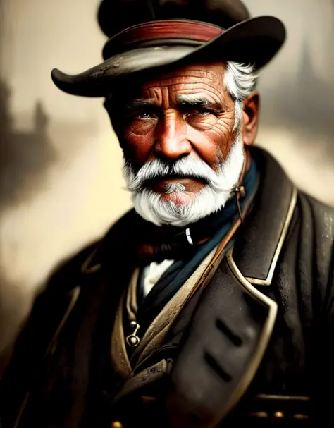 a portrait of an old coal miner in 19th century, beautiful painting with highly detailed face by greg rutkowski and magali villanueve, trending on artstation, sharp focus, studio photo, intricate details, highly detailed, by greg rutkowski