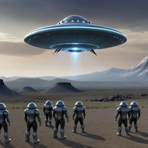 <lora:FooFighters:1>  <lora:magiclandscape:1> A group of alien greys searching the magical landscape for nintendo diamonds, from a far, magiclandscape, far away in the background bokeh UFO's are hovering in the sky behind him,   FooFighters  ,Flying saucer...