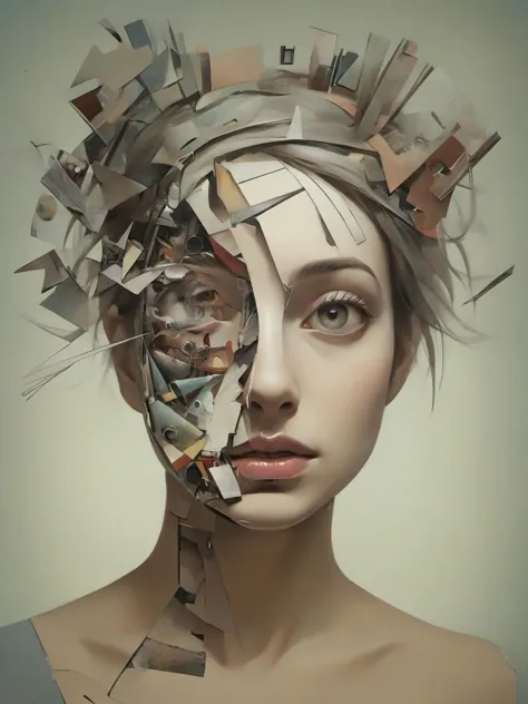 <lora:DeconDada:0.6> portrait, female, deconstructed, abstract, surreal, hd-details