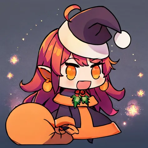 <lora:Padoru_Meme:1>, Padoru_Meme, open mouth, ((masterpiece,best quality)), absurdres, <lora:Stardust_Pumpkins_Citron_OC_Anime:...