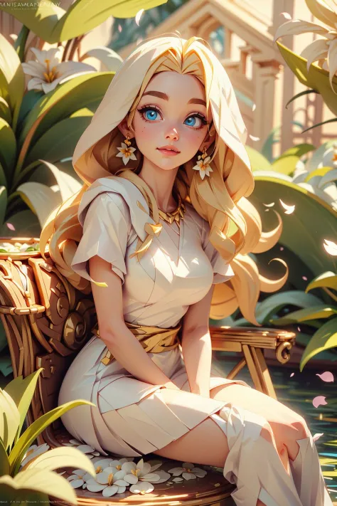 masterpiece,best quality,extremely detailed CG unity 8k wallpaper,.(pure:1.3), (serene:1.1), (ethereal:1.1), 1girl, (white attir...