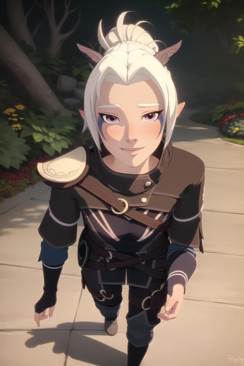 Rayla – The Dragon Prince – LoRA by artkoikoi - SeaArt AI Model