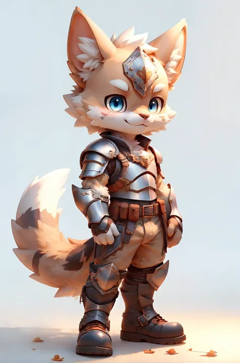 a close up of a small animal wearing armor and a helmet