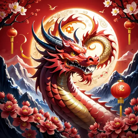 Submissions should feature dragon themes or incorporate elements of Sinosphere culture,celebrating the Lunar New Year through cr...