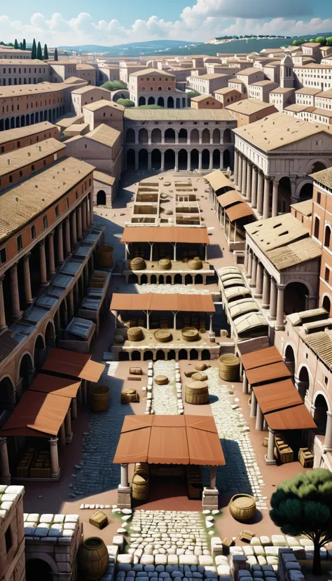 <lora:Everly_Heights_Backgrounds_New_Settings:.5> An ancient Roman marketplace at the height of the Roman Empire.