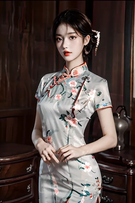 cheongsam 国风 旗袍 style