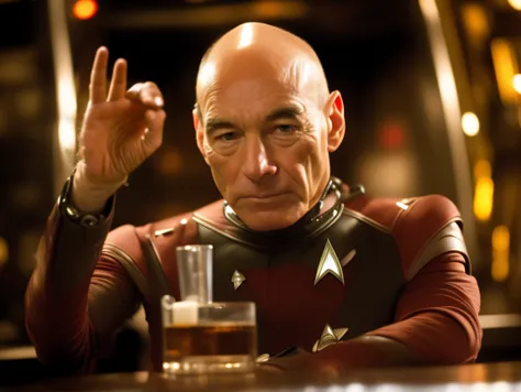 Captain Jean-Luc Picard (TNG era, Old Version)