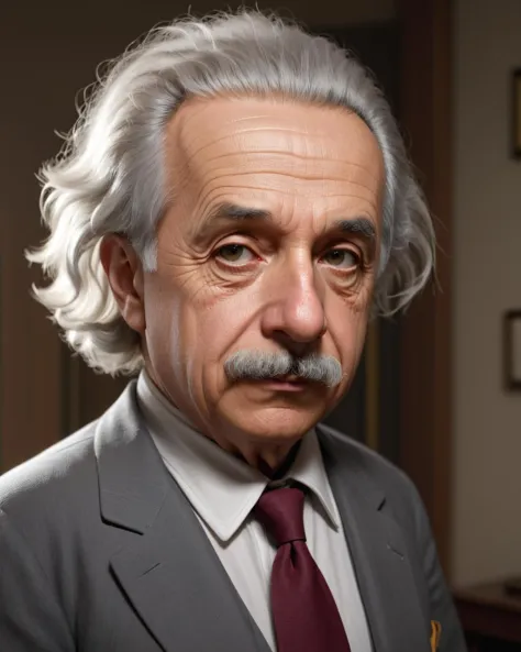 concept art <lora:FF-Style-MidJ-Rise-Week3.LORA:1> albert einstein 3d model, houdini 3 d render, houdini render, 3d render senior artist, rendered in houdini, 3d character realistic, houdini rendering, einstein, rendered in maya and houdini, portrait of einstein, albert einstein, pouty look octane render, portrait of albert einstein, 3 d render character art 8 k . digital artwork, illustrative, painterly, matte painting, highly detailed