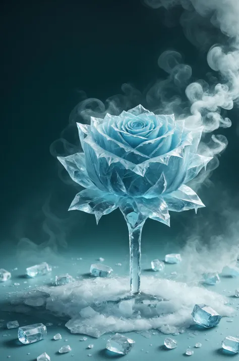ice rose made out of ice,smoke,<lora:Ice:1><lora:add-detail-xl:1><lora:detailed_notrigger:1>