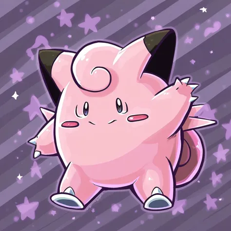 (Pony XL) Cleffa, Clefairy, Clefable (Pokemon)