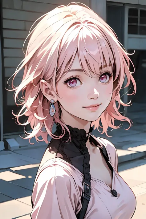 8k high quality detailed,highres,anime,comic,detailed image,
(an illustration of a teenage girl posing,(an illustration of girl,teenage girl)),(magazine_illustration),
(,march7th,1girl,pink eyes,pink hair,medium_hair,medium_breasts),(Pan Am Smile),detailed_face,
((practicing ballet, jumping over camera):0.8),
((, MIS,frilled dress):0.85),(,realistic clothing texture,realistic_skin_texture),<lora:march7th:0.65>,<lora:MIS_20240423173725:0.55>,<lora:more_details:0.2>