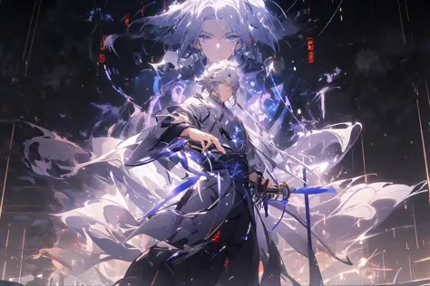 , (masterpiece:1.2), best quality,PIXIV,  taoist,
1 character standing in front of purple glowing taoist,transparent, 
 <lora:taoist_20230623200708-000018:1>