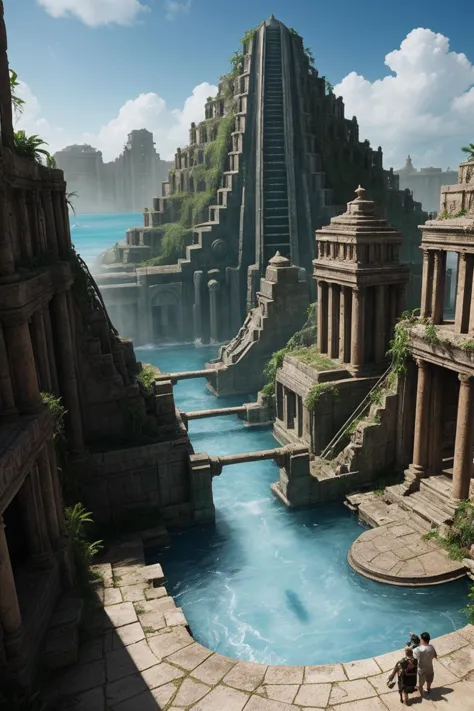 lost city of Atlantis