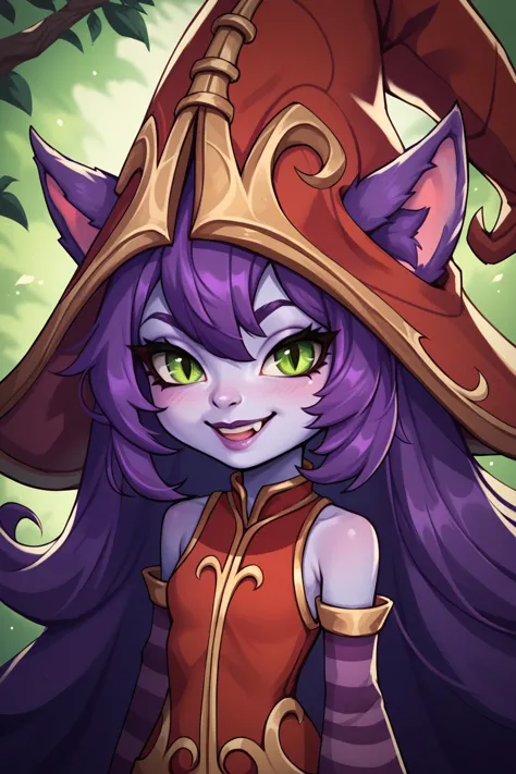 score_9, score_8_up, score_7_up, score_6_up, score_5_up, score_4_up, lululolxl, yordle, green eyes, purple hair, very long hair,...