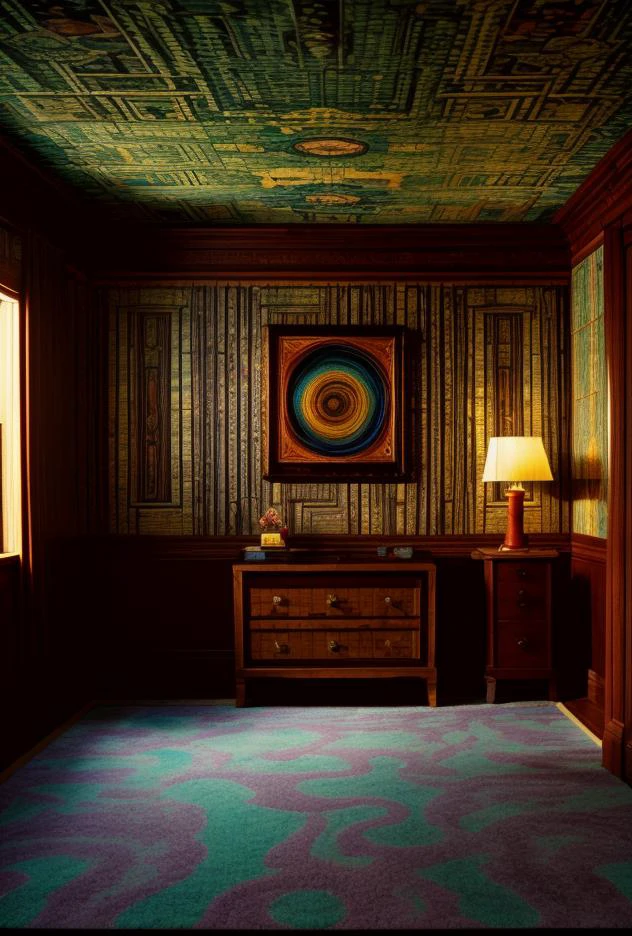 9((Hypersurrealistic ancient [Anunaki | Assyrian 
| Babylonian | Caananite] artifact))BREAK((((modern mansion  bedroom [mahogany | oak | maple | cherry |teak] furniture)))BREAK(((psychadelic trippy carpeting)))((Creative((Photo Masterpiece 8k wallpaper [Verb | adjective | pronoun])))BREAK(dodge and burn, corner edge darken vignette)((exposure POP!!!) hdr extremely intricate, High (Detail:1.1), Sharp focus, dramatic cinematic light, 8k textures, elegant, ((((cinematic look))))breathtaking, insane details))  