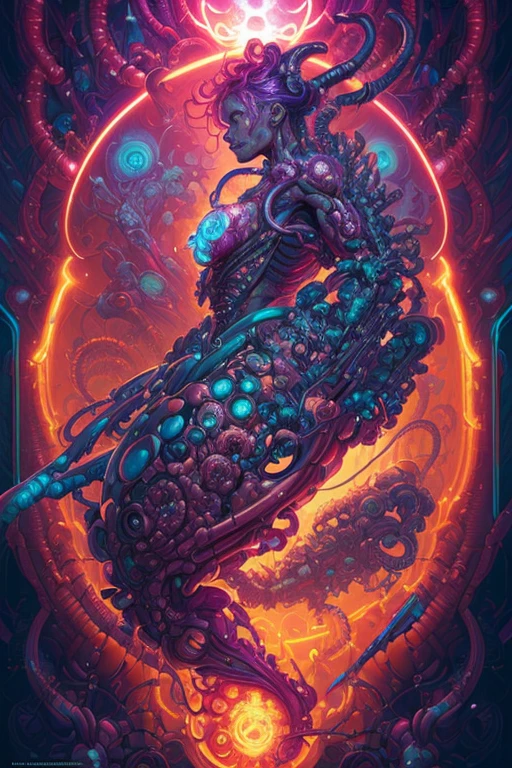 Erstaunliche Anatomie, (fantastische Biopunk perfekte Kunst, k ultra hd:1.1), (Kunst von Apterus, Kunst von Dan Mumford, Kunst von Lovecraft:1.2), beste Qualität, 500 Pixel, CGSociety