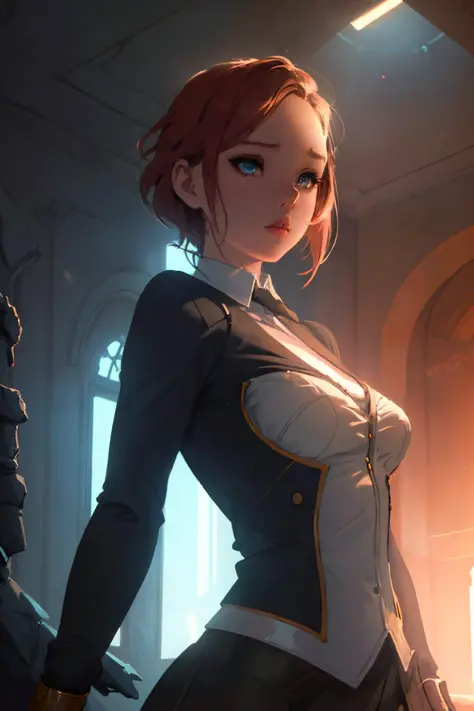 1 beautiful young woman   
Charlie Bowater
complex background
dramatic lighting
(masterpiece)
<lora:epiNoiseoffset_v2:1>