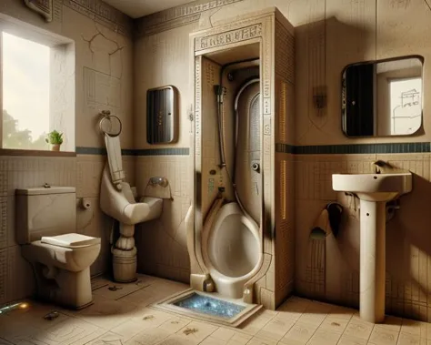 egypttech, ruanyi0250, public bathroom, urinal, indoors, good quality, detailed, <lora:dirty urinal_v2:0.9> <lora:EgyptTech-30:0...